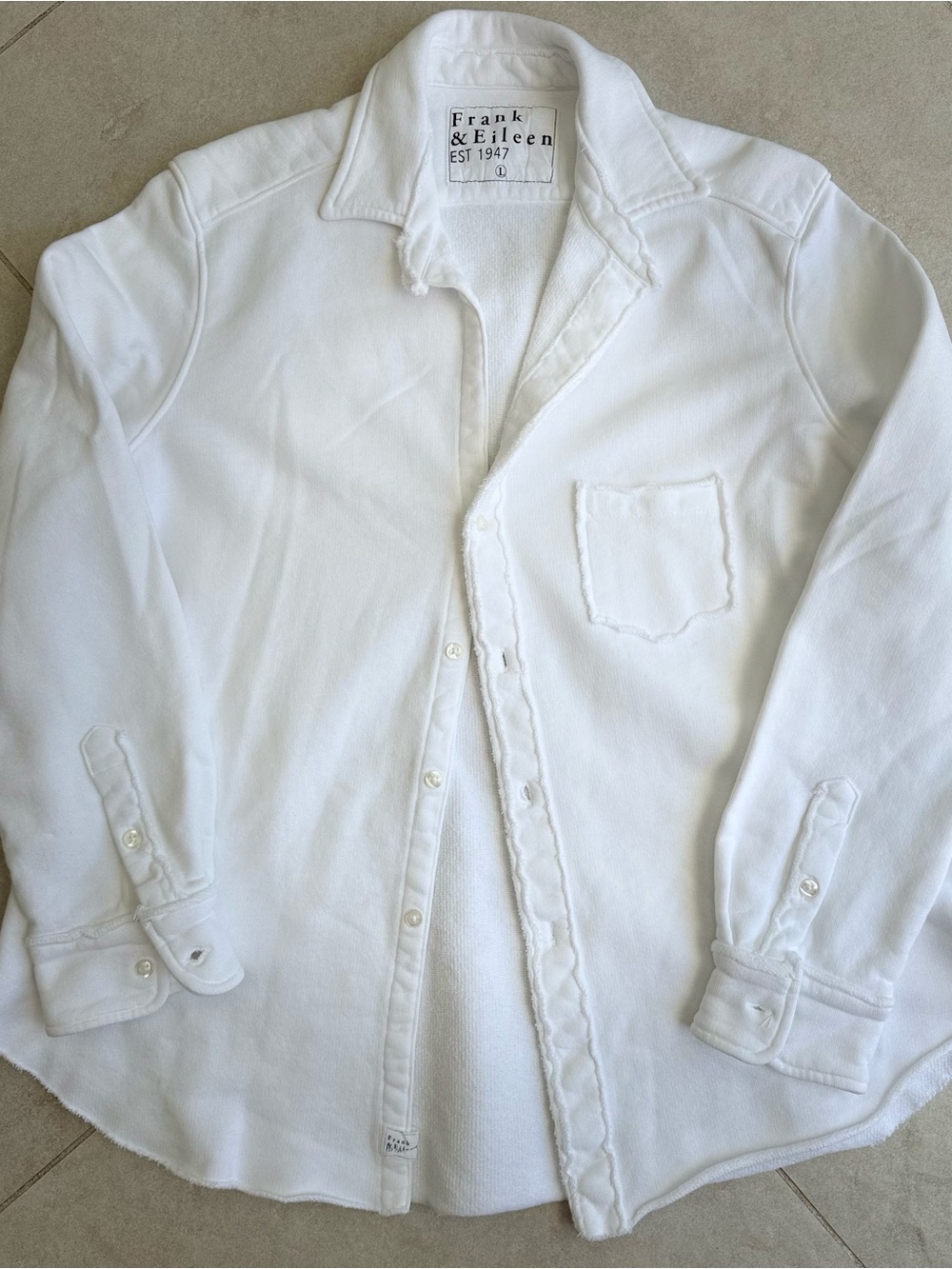 Frank & Eileen Triple Fleeced Relaxed Button Up